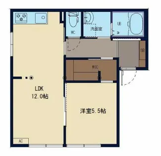 フォーレス 柏【0201号室】の間取り