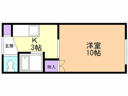 Mハイツ1【1階】の間取り