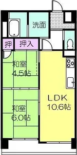 アーバンライフ7TH【5階】の間取り