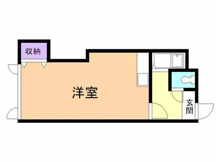 E.Sアベニュー ヒラノアパートメント【202号室】の間取り