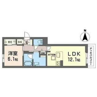 シャーメゾン やすらぎ【0102号室】の間取り