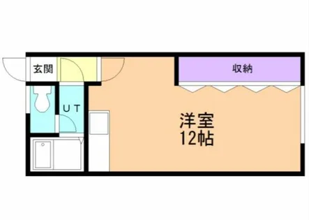 アシアスⅡ【102号室】の間取り