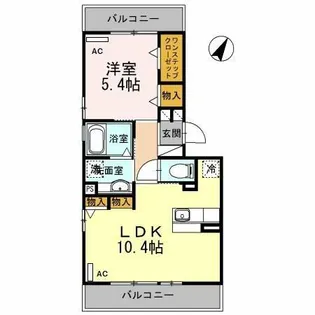 向日葵【3階】の間取り
