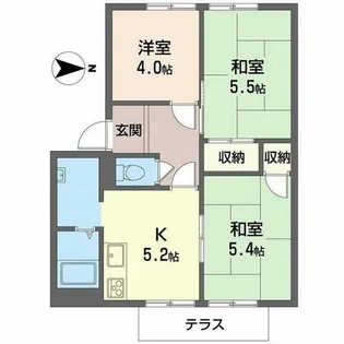 サニーヒル【A103号室】の間取り