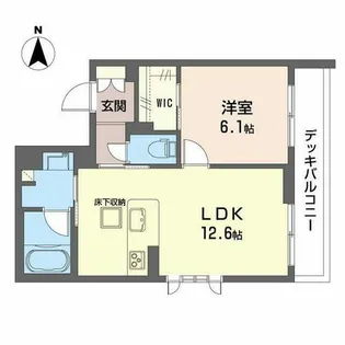 グラン フェリシア【0103号室】の間取り
