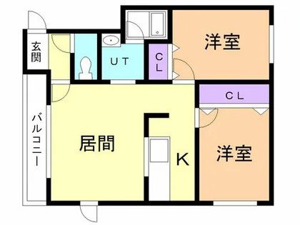 グランドハイム ぽちたま21【202号室】の間取り