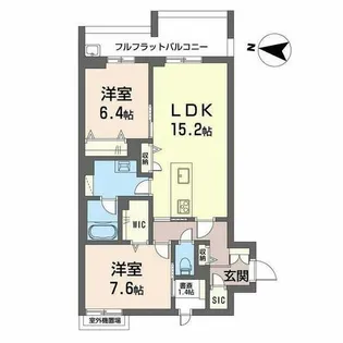 シャトードール プレミア【0403号室】の間取り