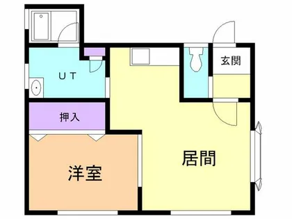 コーポドレア【102号室】の間取り