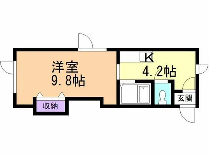 ドリームハイツ【103号室】の間取り