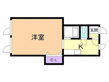 ドリームハイツ【203号室】の間取り