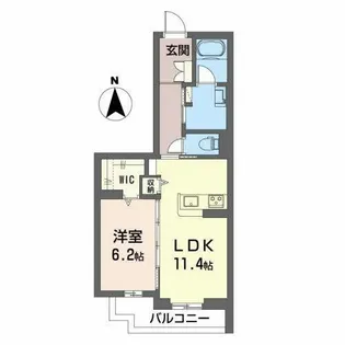 シャーメゾンNAC【0402号室】の間取り