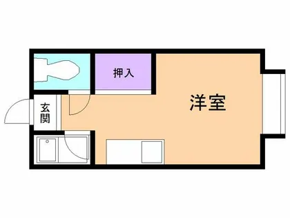 ハイデンスCP【101号室】の間取り