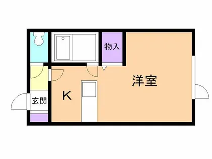 ジョイライフ【206号室】の間取り