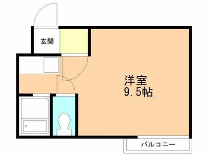 大木戸ビル【501号室】の間取り