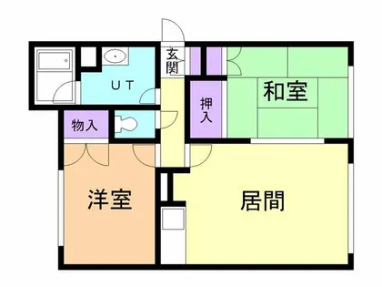 メゾン・デ・ルフレ【1階】の間取り