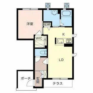 ラ・カンパネラ【0105号室】の間取り