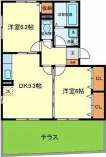 free bird D棟【1階】の間取り