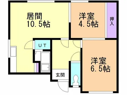 グランメゾン片倉1【101号室】の間取り