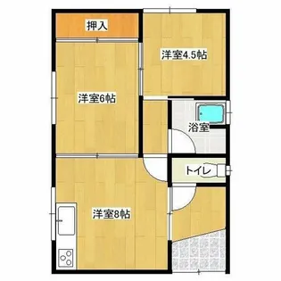 千葉アパート【2階】の間取り