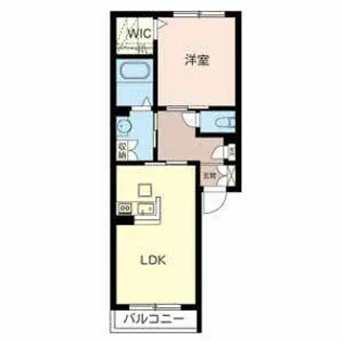 フィオーレ【0205号室】の間取り