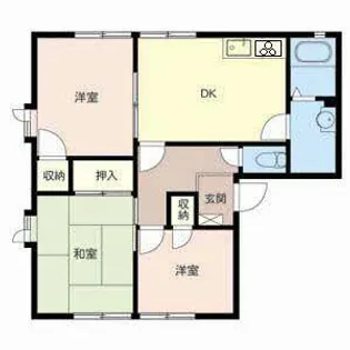 メモリーハイツ【0101号室】の間取り