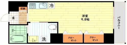 willDo海老江【6階】の間取り