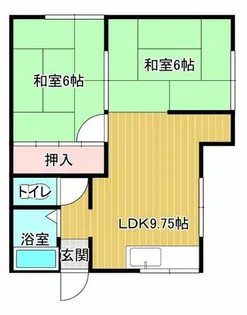 森口ビル(小橋内)【201号室】の間取り