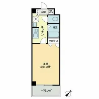 ベレーサ本山【2階】の間取り
