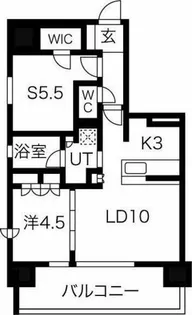 ミュプレ上前津【14階】の間取り