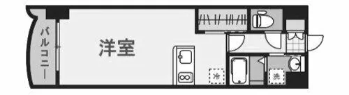 ロイヤルノースナイン【16階】の間取り