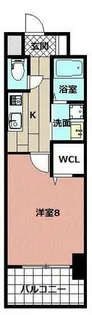 グランデール【8階】の間取り