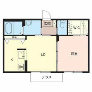 プチ・フォレ【0102号室】の間取り