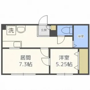 第3澄川銀座パレス【4階】の間取り