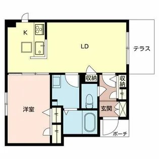 ShaMaison AINS【0101号室】の間取り