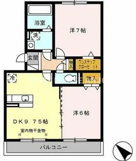 スタースレイプ【3階】の間取り