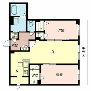 Esperanza・UII【1階】の間取り