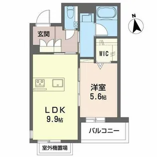 シャーメゾングランベアー【2階】の間取り