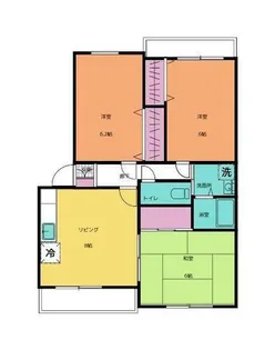 プレステージ芦屋【301号室】の間取り