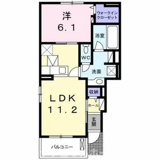 グランディアス.Ⅵ【1階】の間取り