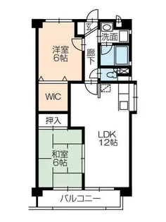 花田ハウス【3階】の間取り