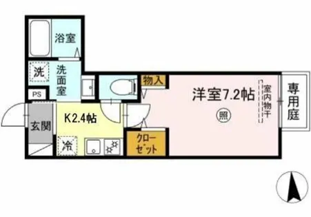 CARO【1階】の間取り