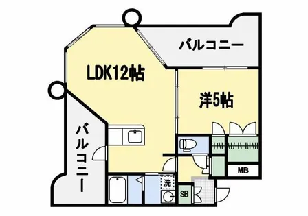 ロイヤルセンターBLD.【10階】の間取り