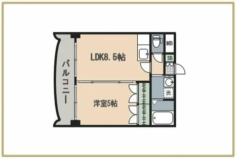 ロイヤルセンターBLD.【2階】の間取り