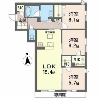 Sha Maison さかえ【0103号室】の間取り