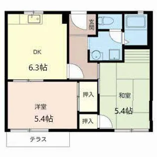 リーベンハイム【0101号室】の間取り