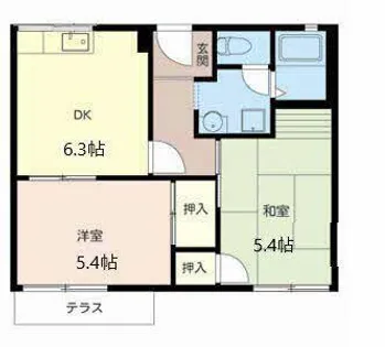 リーベンハイム【0101号室】の間取り