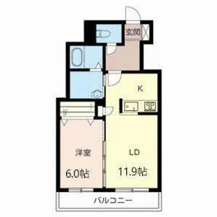 シャーメゾンボヌール【0302号室】の間取り