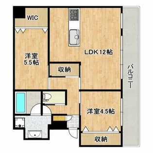 LOOP GRAND【4階】の間取り