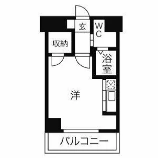 リベール名駅南【7階】の間取り