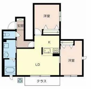 勝彩苑【0102号室】の間取り